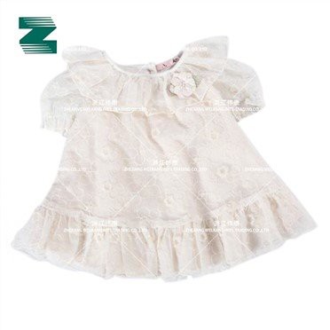 Princeses kleita bērniem ar iegultu tīklu ar volānu apkakli un apakšā